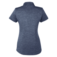 Puma Golf Women's Icon Heather Polo, Peacoat, Back view