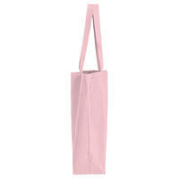 Q-Tees 25L Jumbo Tote, Light Pink, Right Side view