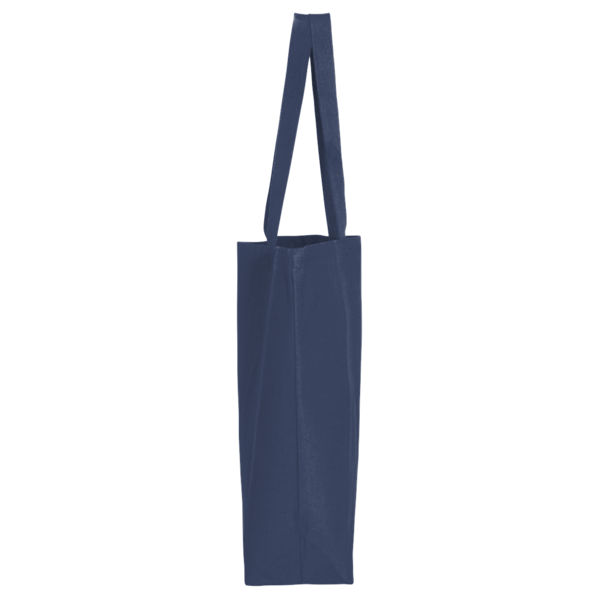 Q-Tees 25L Jumbo Tote, Navy, Right Side view