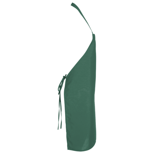 Q-Tees Bib Apron, Forest / Forest, Right Side view