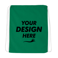 Q-Tees Economical Sport Pack, Kelly, Front view, Mockup