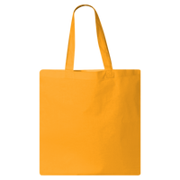 Q-Tees Economical Tote, Gold, Front view