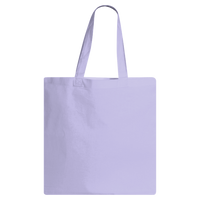 Q-Tees Economical Tote, Lavender, Back view