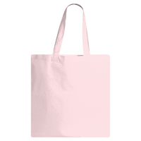 Q-Tees Economical Tote, Light Pink, Back view