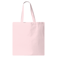 Q-Tees Economical Tote, Light Pink, Front view