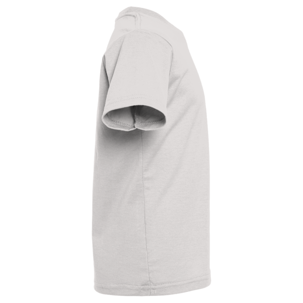Rabbit Skins Infant Fine Jersey Tee, Ash, Right Sleeve view