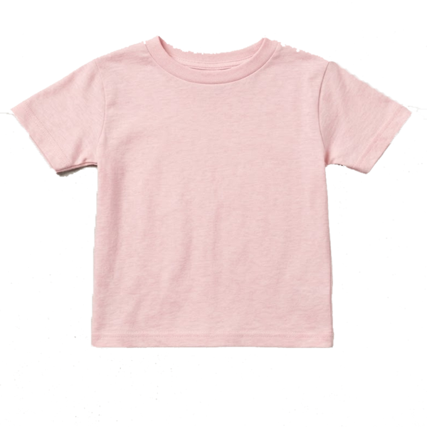 Rabbit Skins Infant Fine Jersey Tee, Ballerina, Front view