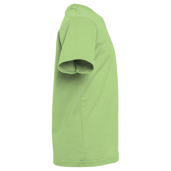 Rabbit Skins Infant Fine Jersey Tee, Key Lime, Right Sleeve view