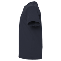 Rabbit Skins Infant Fine Jersey Tee, Navy, Left Sleeve view