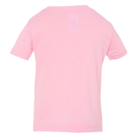 Rabbit Skins Infant Fine Jersey Tee, Pink, Back view