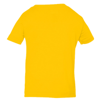 Rabbit Skins Infant Fine Jersey Tee, Yellow, Back view