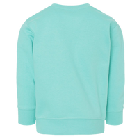 Rabbit Skins Toddler Fleece Crewneck Sweatshirt, Chill, Back view