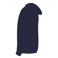 Rabbit Skins Toddler Full-Zip Fleece Hoodie, Navy, Left Sleeve view