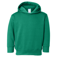 Rabbit Skins Toddler Pullover Fleece Hoodie, Kelly, Front view