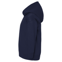 Rabbit Skins Toddler Pullover Fleece Hoodie, Navy, Left Sleeve view
