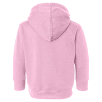 Rabbit Skins Toddler Pullover Fleece Hoodie, Pink, Back view