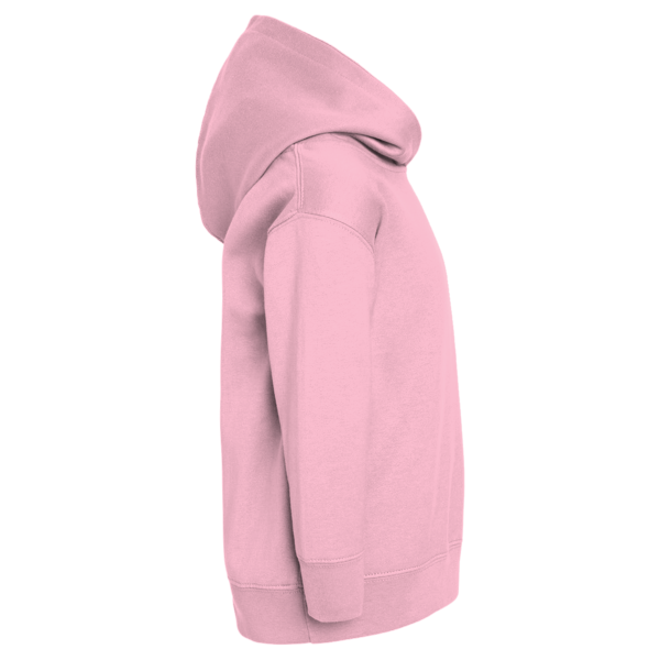 Rabbit Skins Toddler Pullover Fleece Hoodie, Pink, Right Sleeve view