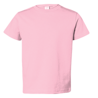 Rabbit Skins Youth Juvy T-Shirt, Pink, Front view