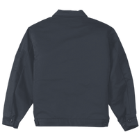 Red Kap Slash Pocket Jacket, Charcoal, Back view