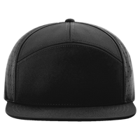 Richardson Cannon Cap, Black, Front view
