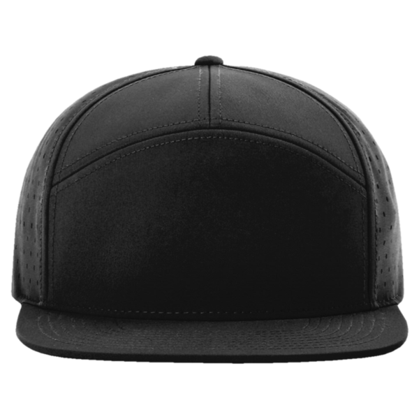 Richardson Cannon Cap, Black, Front view