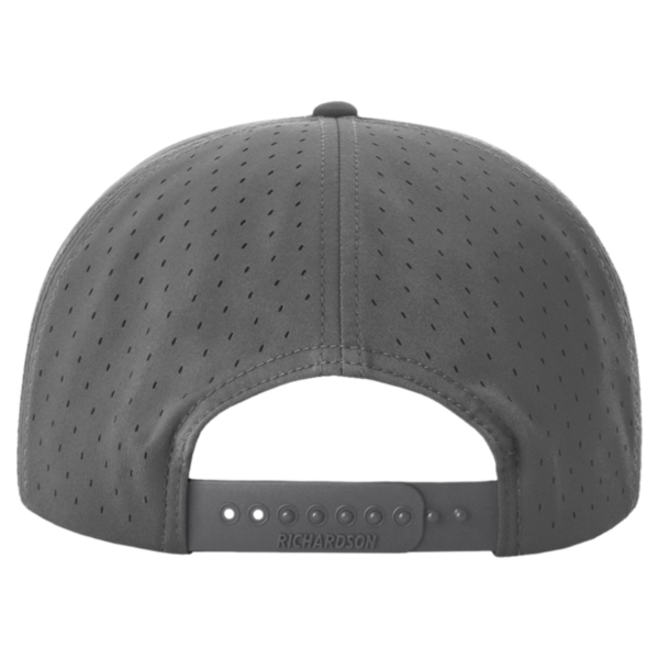 Richardson Cannon Cap, Charcoal, Back view