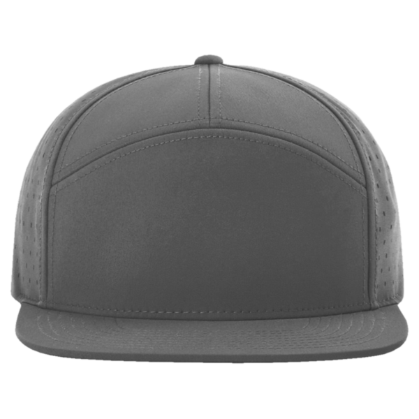 Richardson Cannon Cap, Charcoal, Front view