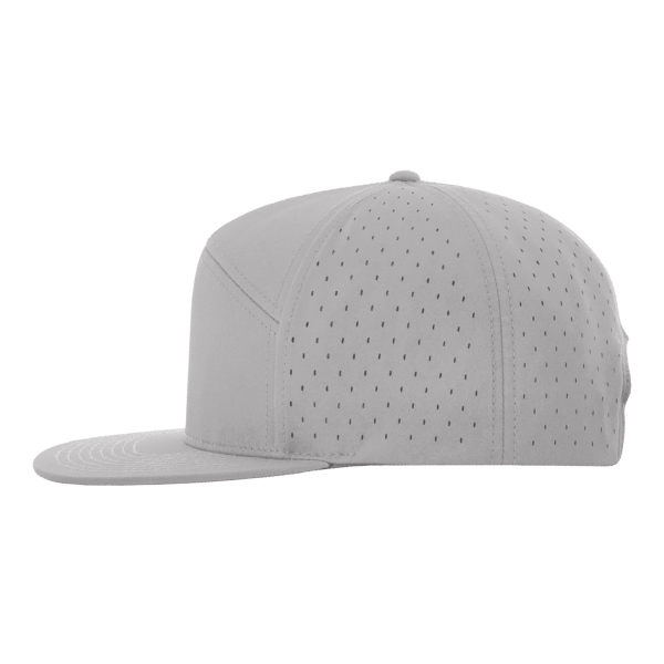 Richardson Cannon Cap, Grey, Left Side view