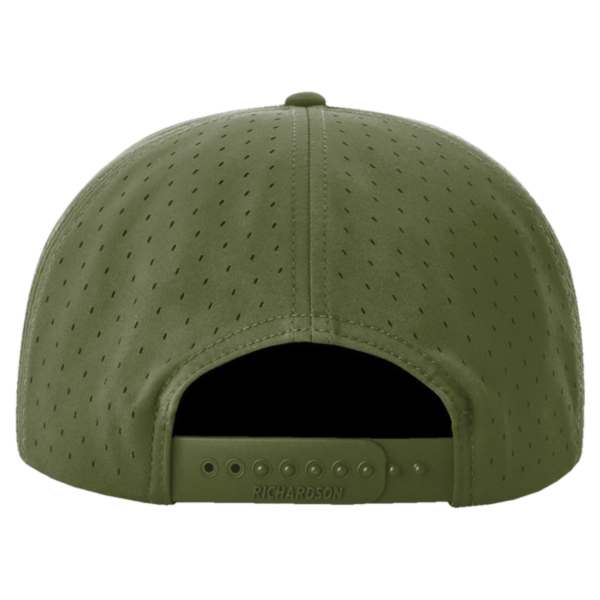 Richardson Cannon Cap, Moss, Back view