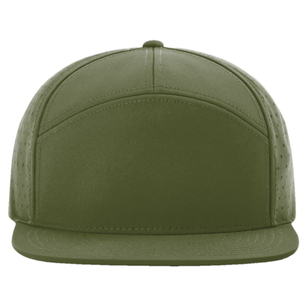 Richardson Cannon Cap, Moss, Front view