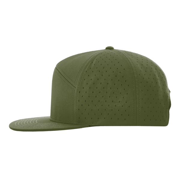 Richardson Cannon Cap, Moss, Left Side view