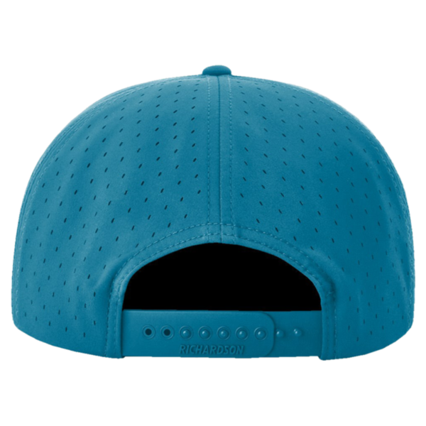 Richardson Cannon Cap, Pool Blue, Back view