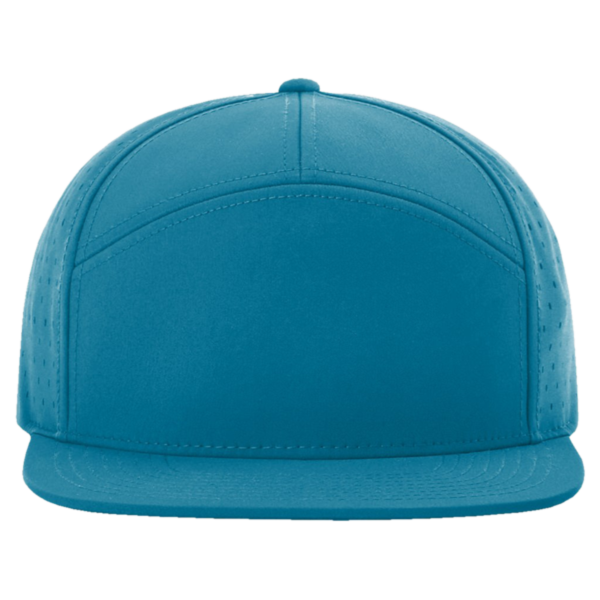 Richardson Cannon Cap, Pool Blue, Front view