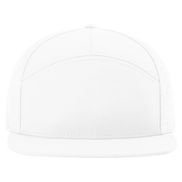 Richardson Cannon Cap, White, Front view