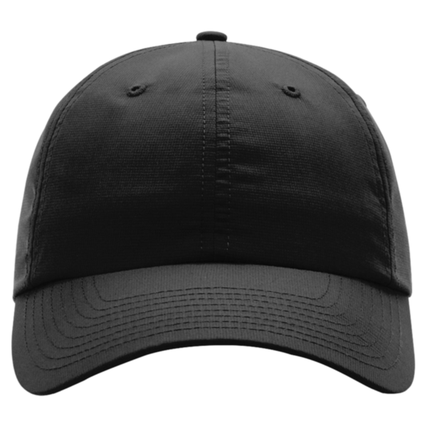 Richardson Casual Performance Lite Cap, Black, Front view