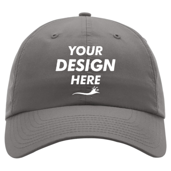 Richardson Casual Performance Lite Cap, Charcoal, Front view, Mockup
