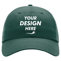 Richardson Casual Performance Lite Cap, Dark Green, Front view, Mockup