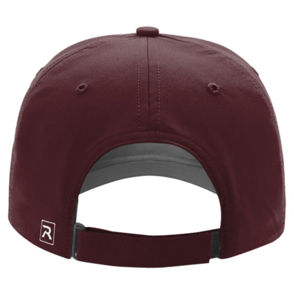 Richardson Casual Performance Lite Cap, Maroon, Back view