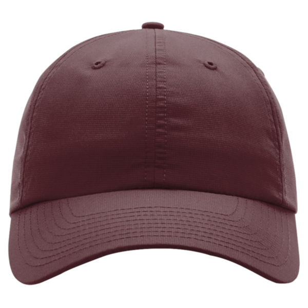 Richardson Casual Performance Lite Cap, Maroon, Front view