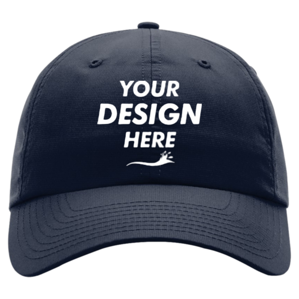 Richardson Casual Performance Lite Cap, Navy, Front view, Mockup