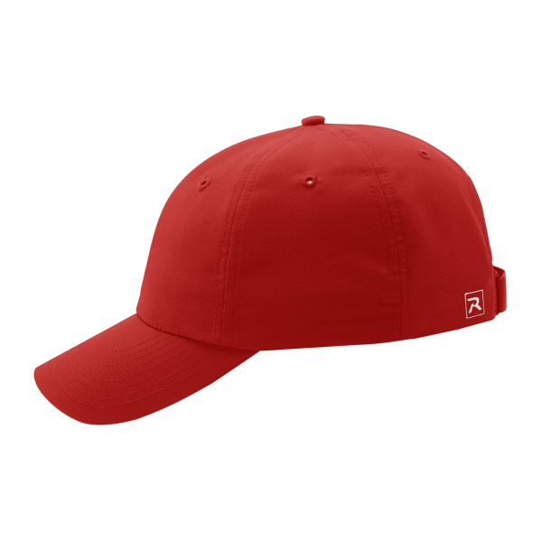 Richardson Casual Performance Lite Cap, Red, Left Side view