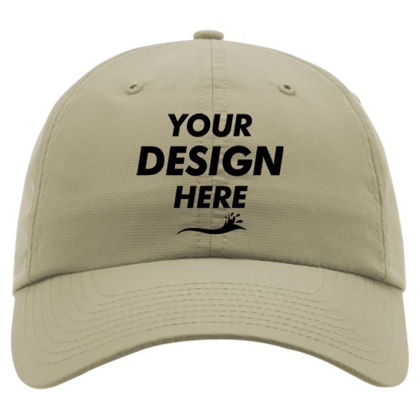 Richardson Casual Performance Lite Cap, Slate, Front view, Mockup