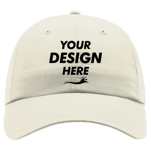 Richardson Casual Performance Lite Cap, Stone, Front view, Mockup