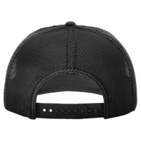 Richardson Fremont Trucker Cap, Charcoal / Black, Back view