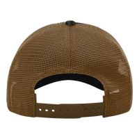 Richardson Garment Washed Printed Trucker Cap, Realtree Max 7 / Buck, Back view