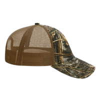 Richardson Garment Washed Printed Trucker Cap, Realtree Max 7 / Buck, Right Side view