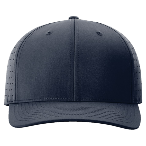 Richardson Laser Perf R-Flex Cap, Navy, Front view