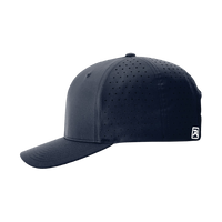 Richardson Laser Perf R-Flex Cap, Navy, Left Side view