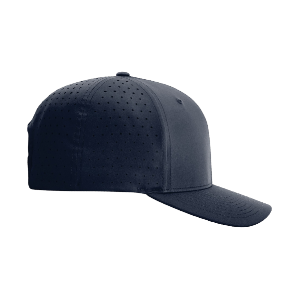 Richardson Laser Perf R-Flex Cap, Navy, Right Side view