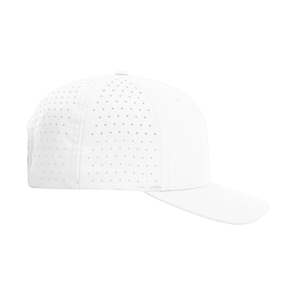 Richardson Laser Perf R-Flex Cap, White, Right Side view
